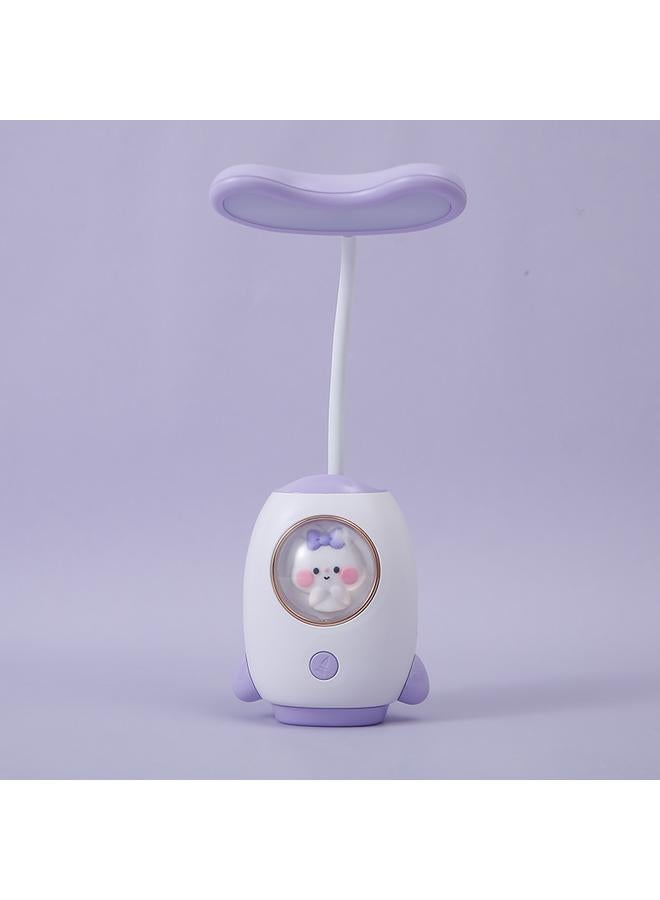 الأزرق جي دبليو جديد لطيف الحيوانات الأليفة USB قابل للطي ، ضوء طاولة صغير قابل للطي ، قراءة سطح المكتب تعلم حماية العين LED مصباح طاولة النوم - Image 1