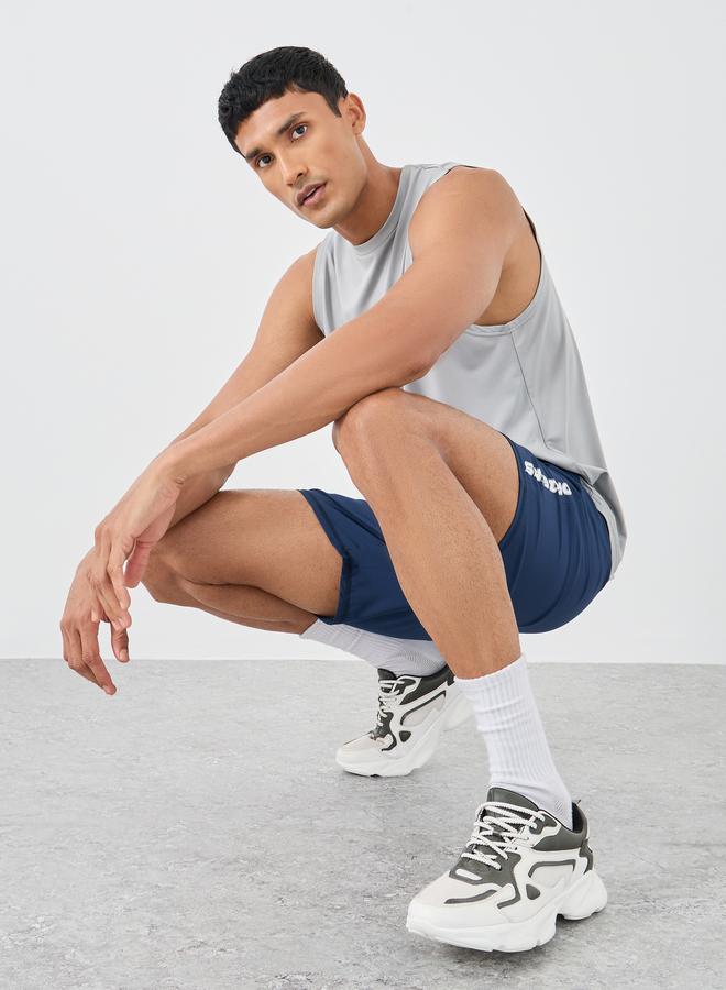 Styli Contrast Waistband Regular Fit 7inch Shorts - Image 2