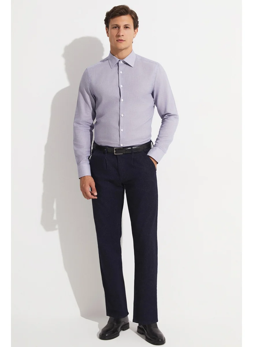 جون Exclusive Men's Slim Fit Long Sleeve Shirt