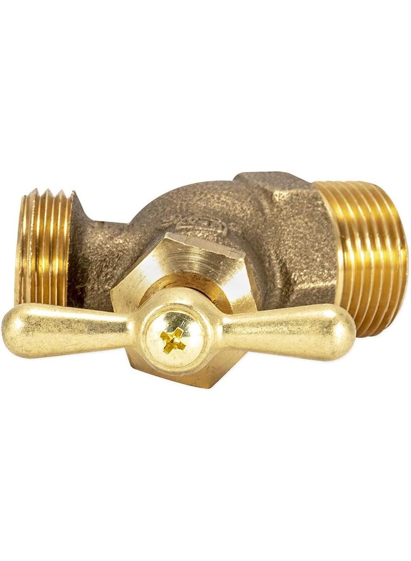 Eastman Eastman Male No-Kink Hose Bibb, 3/4 Inch MIP Connection, Brass Plumbing Fitting, 20207  - Image 2