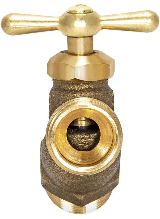 Eastman Eastman Male No-Kink Hose Bibb, 3/4 Inch MIP Connection, Brass Plumbing Fitting, 20207  - Image 4