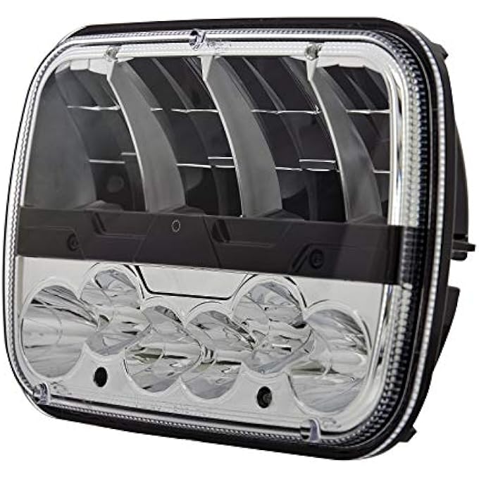 تونجسرام إضاءة Nighthawk LED مقاس 5 × 7 بوصة، مصباح أمامي مغلق، شعاع منخفض وعالي، 93112882 - Image 2