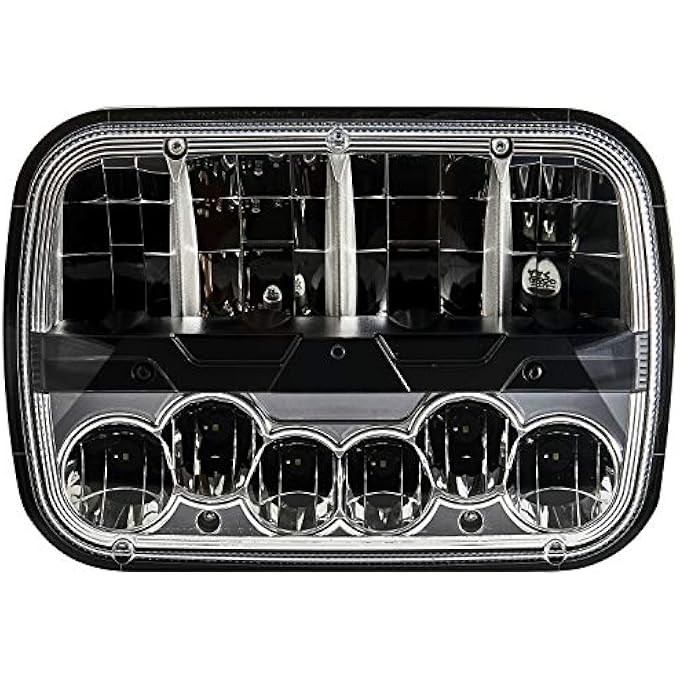 تونجسرام إضاءة Nighthawk LED مقاس 5 × 7 بوصة، مصباح أمامي مغلق، شعاع منخفض وعالي، 93112882 - Image 3