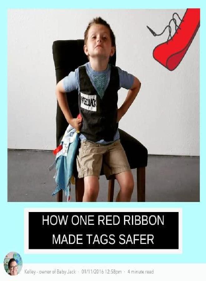 The Learning Lovey Baby Jack & Co 8x8” Learning Lovey Tag Toys for Babies - Baby Crinkle Toys - Crinkle Toys for Baby - Soft & Safe - Learn USA State Facts - Ideal Baby Toy BPA Free w/Stroller Clip (Ohio_8x8) - Image 4