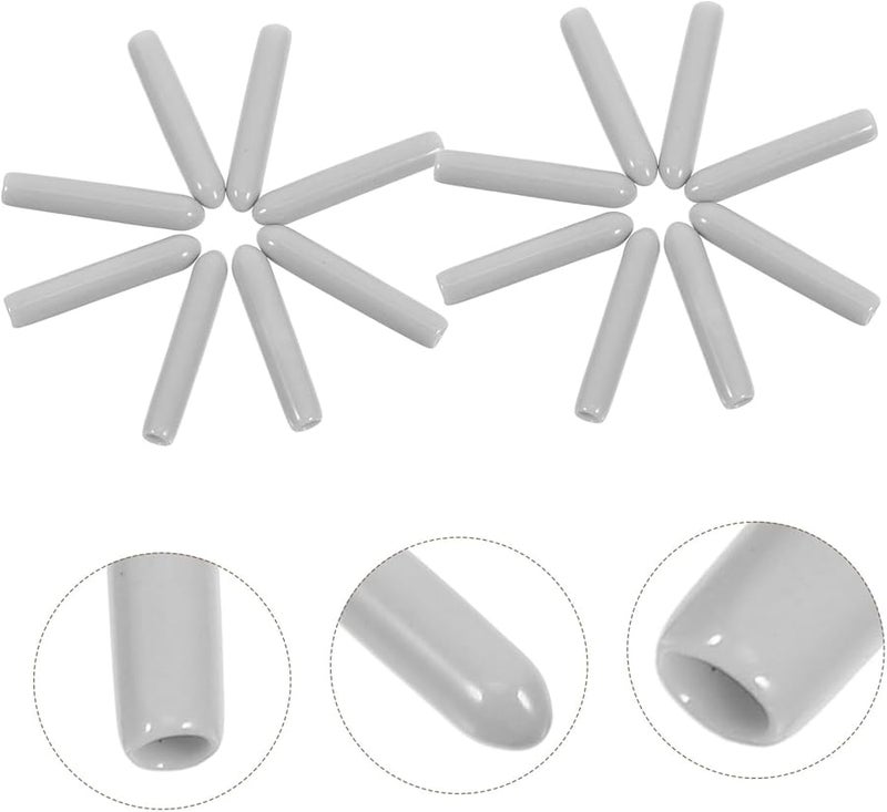 50 قطعة أغطية طرفية بديلة لرف غسالة الأطباق، أغطية نهاية طلاء واقية - Image 5