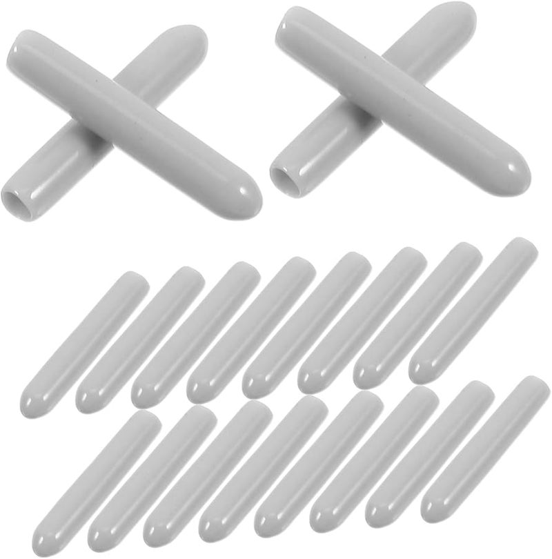 50 قطعة أغطية طرفية بديلة لرف غسالة الأطباق، أغطية نهاية طلاء واقية - Image 2