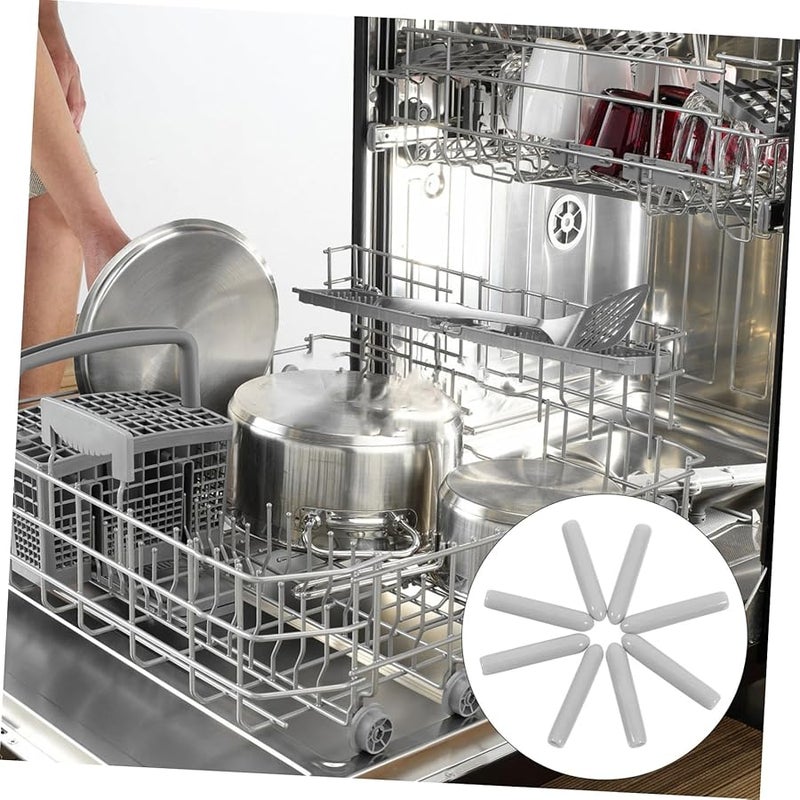 50 قطعة أغطية طرفية بديلة لرف غسالة الأطباق، أغطية نهاية طلاء واقية - Image 4