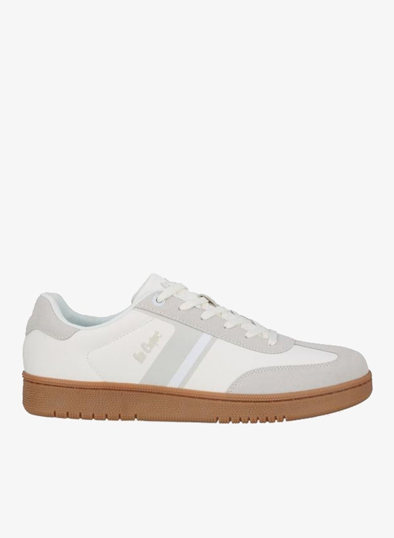 Lee Cooper Men Panelled Logo Lace-Up Sneakers - Image 3