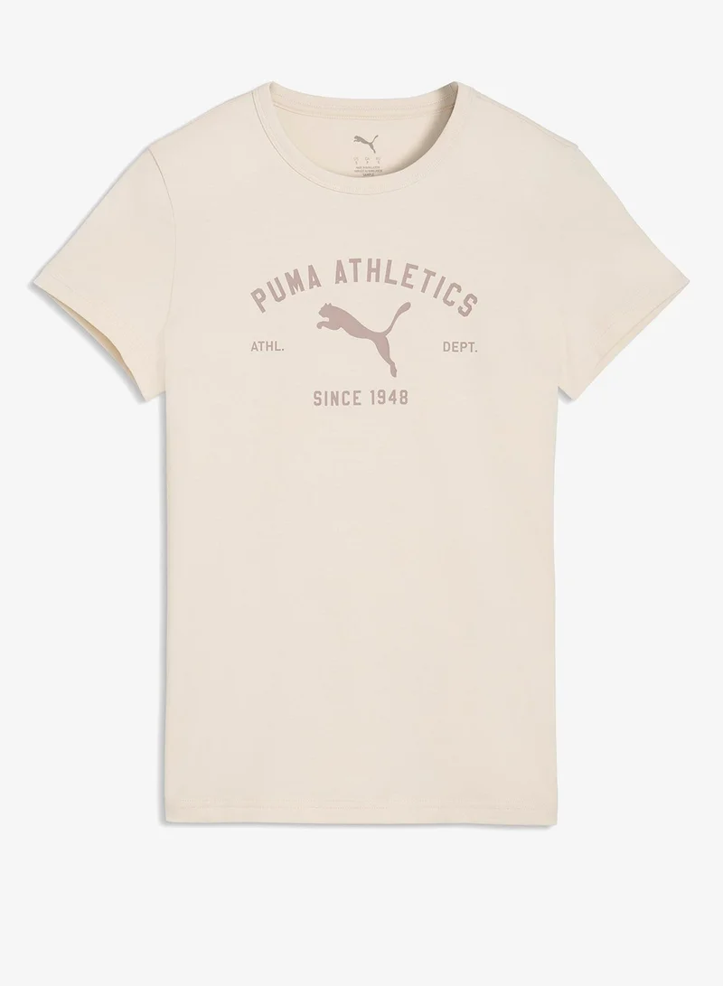 PUMA  Class Graphic T-Shirt for Women | Best Price UAE
