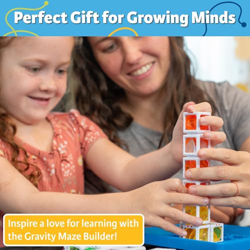 ThinkFun Gravity Maze Builder for Kids 5 & Up - Logic Marble RunBrain Game - Hands-On Maze Design - Durable Child-Safe Materials - Develop Spatial Reasoning & Critical Thinking - MESH Accredited - Image 5