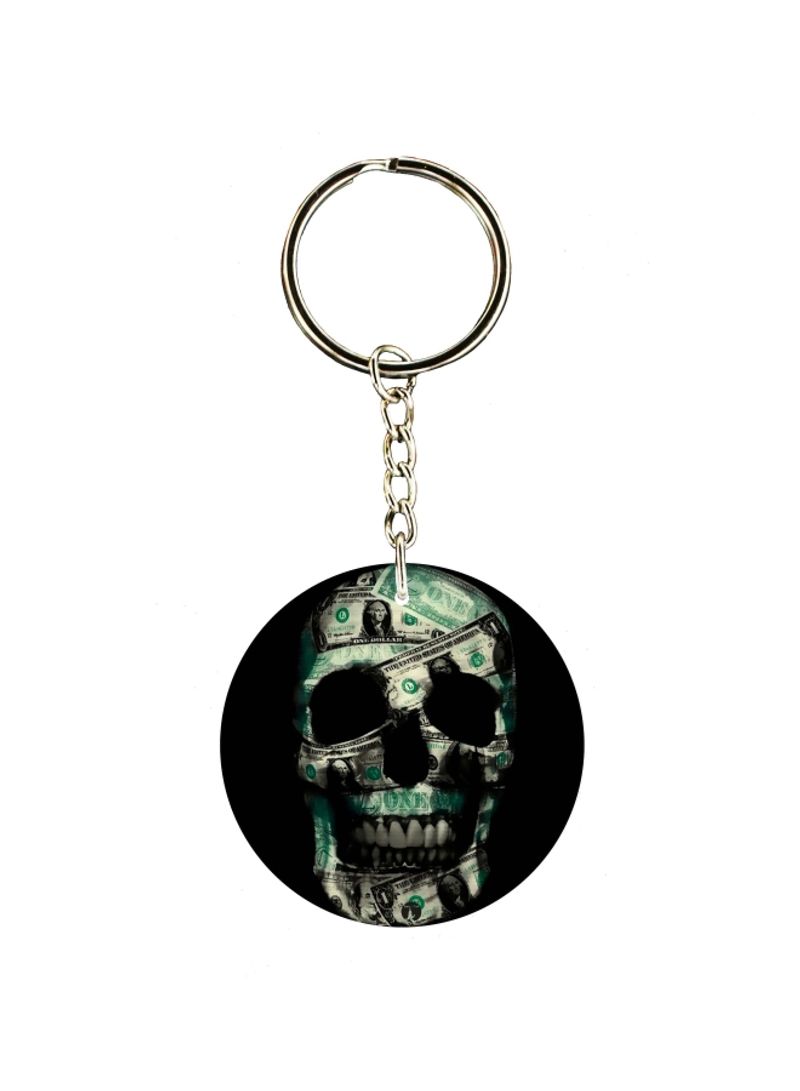 RKN Skull Printed Keychain