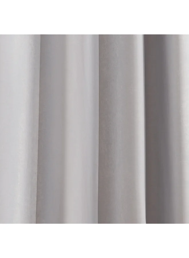 Home Box Stella 2-Piece Extra Long Chenille Curtain Set 300 x 140 cm