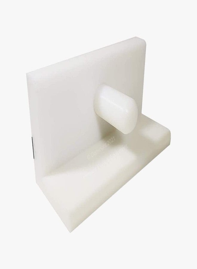 PPE Standard 10 inch White Jogger Block 4 inch High 4x10 Paper Cutter Jogging Block - Image 4