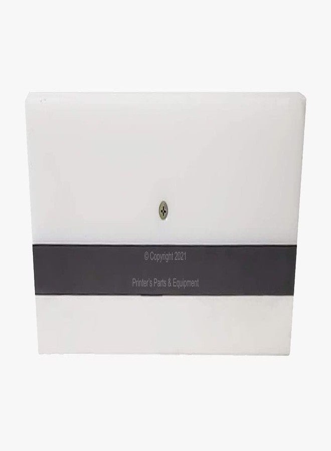 PPE Standard 10 inch White Jogger Block 4 inch High 4x10 Paper Cutter Jogging Block - Image 3