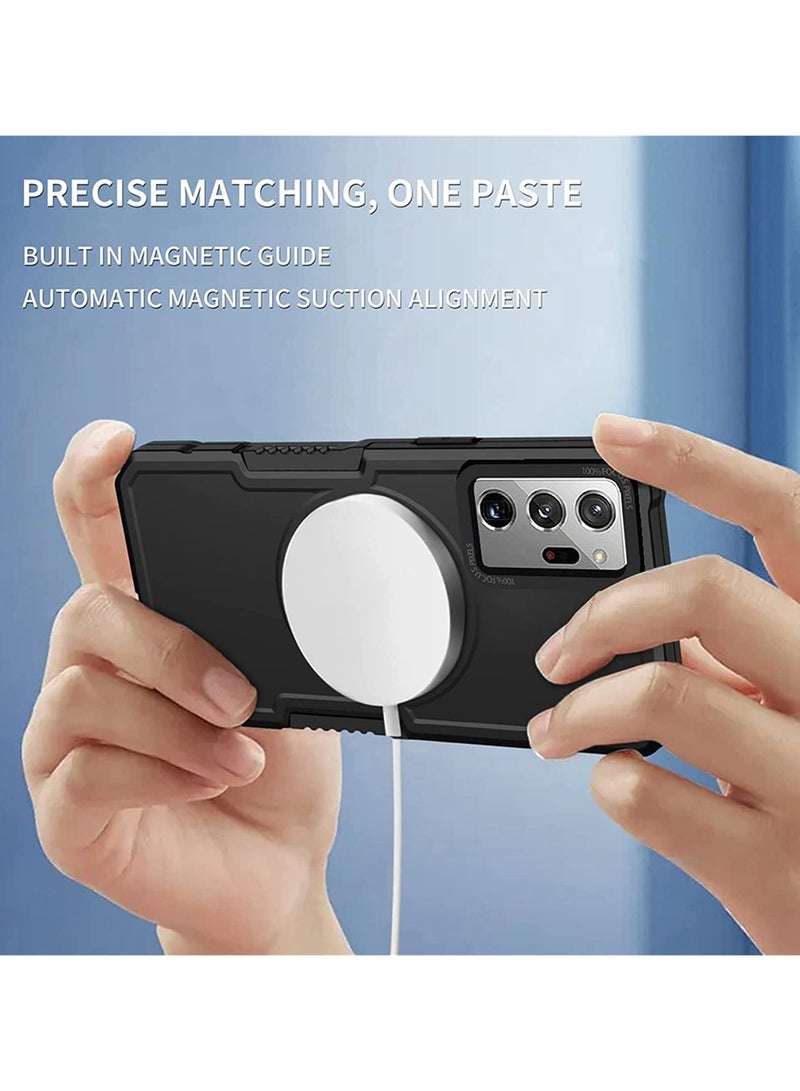 general Magnetic Case for Galaxy Note 20 Ultra, 【Enhanced Lens Protection】 【 Compatible for Mag-safe  Wireless Chager】 Phone Cover for Galaxy Note 20 Ultra - Image 3