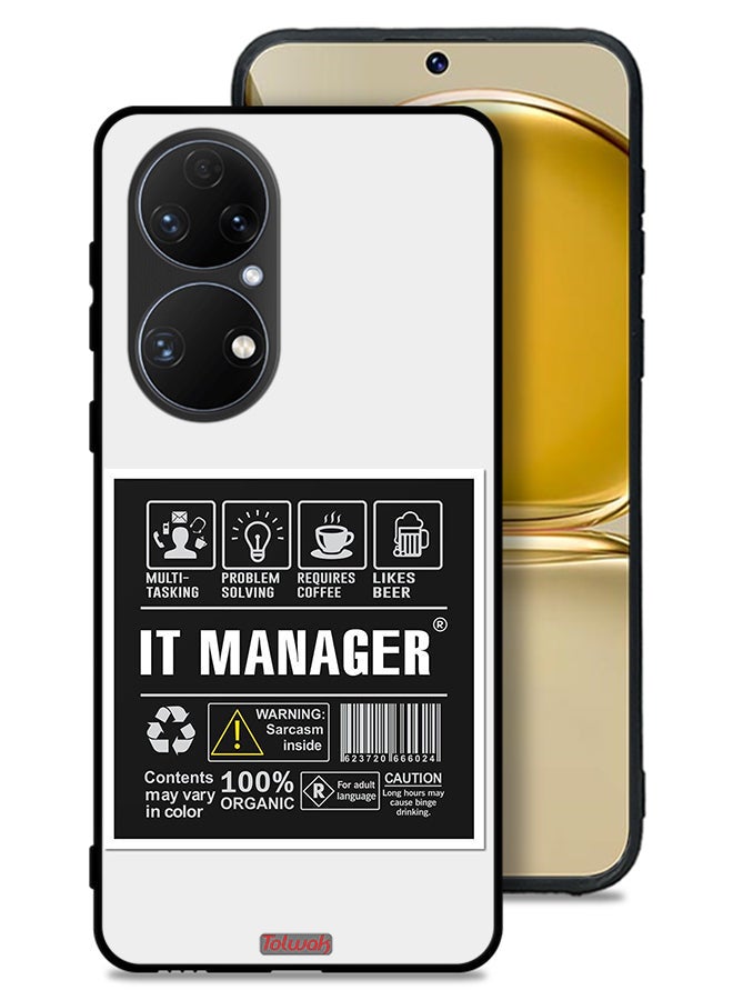 Tolwak Huawei P50 Protective Case Cover It Manager Sticker - Image 1