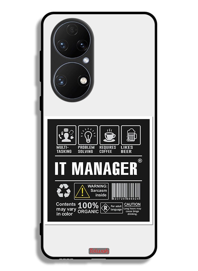 Tolwak Huawei P50 Protective Case Cover It Manager Sticker - Image 2