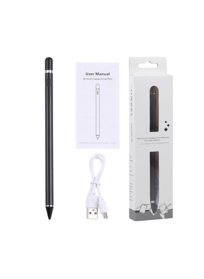 Fine Tip Active Stylus Pen for Phones & Tablets – Universal Compatibility & Rechargeable Battery - Image 3
