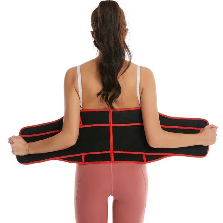 Bluejw Sweat Waist Trimmer for Women - Sauna Waist Trainer Belt - Slimming Body Shaper - Workout Sports Girdle - Belly Band - Image 5