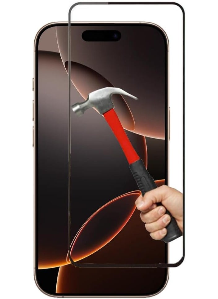 YoYoTech Screen protector Compatible for iPhone 16 Pro 6.3 inches 2024 Tempered Glass Screen Protector [Bubble Free] [Anti-Glare] [HD Full Coverage] [Scratch Resistant] Easy Installation.  - Image 3