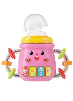 MUMS PLANET Aytop Baby Music Toy for 10 Months+, Early Childhood Education Bottle Story Toy With 10 Modes, Sensory Development With Lighting  - Image 1