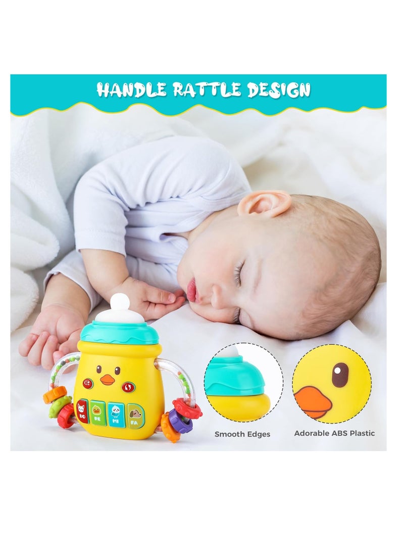 MUMS PLANET Aytop Baby Music Toy for 10 Months+, Early Childhood Education Bottle Story Toy With 10 Modes, Sensory Development With Lighting  - Image 5