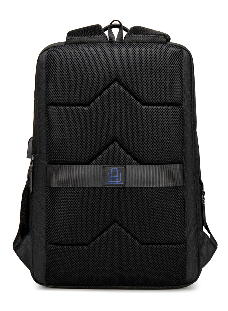 ARCTIC HUNTER Laptop Backpack for Men Lightweight Stylish College Backpack with Laptop and iPad Shockproof Compartment Water-resistant Durable Daily Use Laptop Bag for Men and Women GB00402 Black