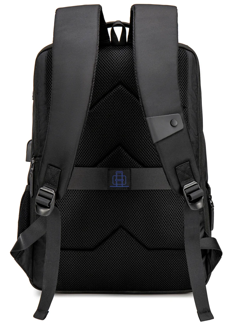 ARCTIC HUNTER Laptop Backpack for Men Lightweight Stylish College Backpack with Laptop and iPad Shockproof Compartment Water-resistant Durable Daily Use Laptop Bag for Men and Women GB00402 Black