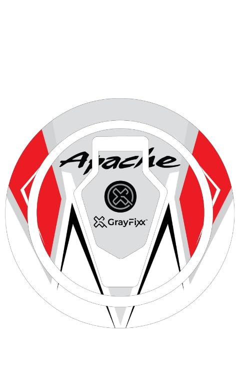 Grayfixx Apache RTR 160/200 4V/310RR | Premium 3D Gel Material, Waterproof, Pack of 1 - Image 4