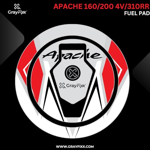 Grayfixx Apache RTR 160/200 4V/310RR | Premium 3D Gel Material, Waterproof, Pack of 1 - Image 2