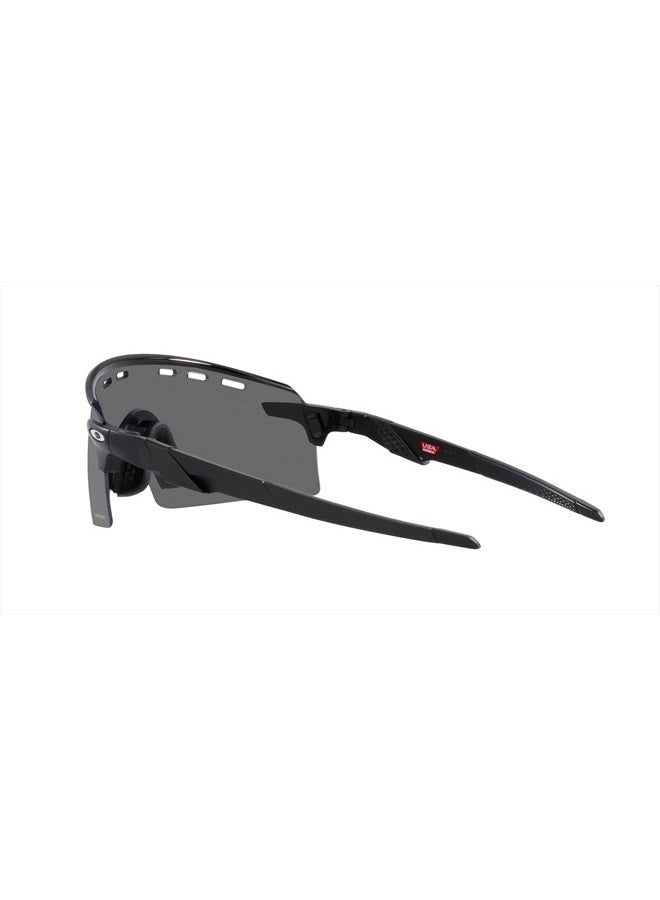 OAKLEY Men's OO9235 Encoder Strike Vented Rectangular Sunglasses, Matte Black/Prizm Black, 39 mm  - Image 5