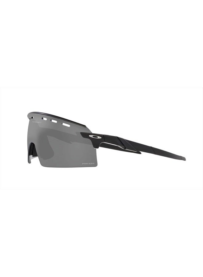 OAKLEY Men's OO9235 Encoder Strike Vented Rectangular Sunglasses, Matte Black/Prizm Black, 39 mm  - Image 3