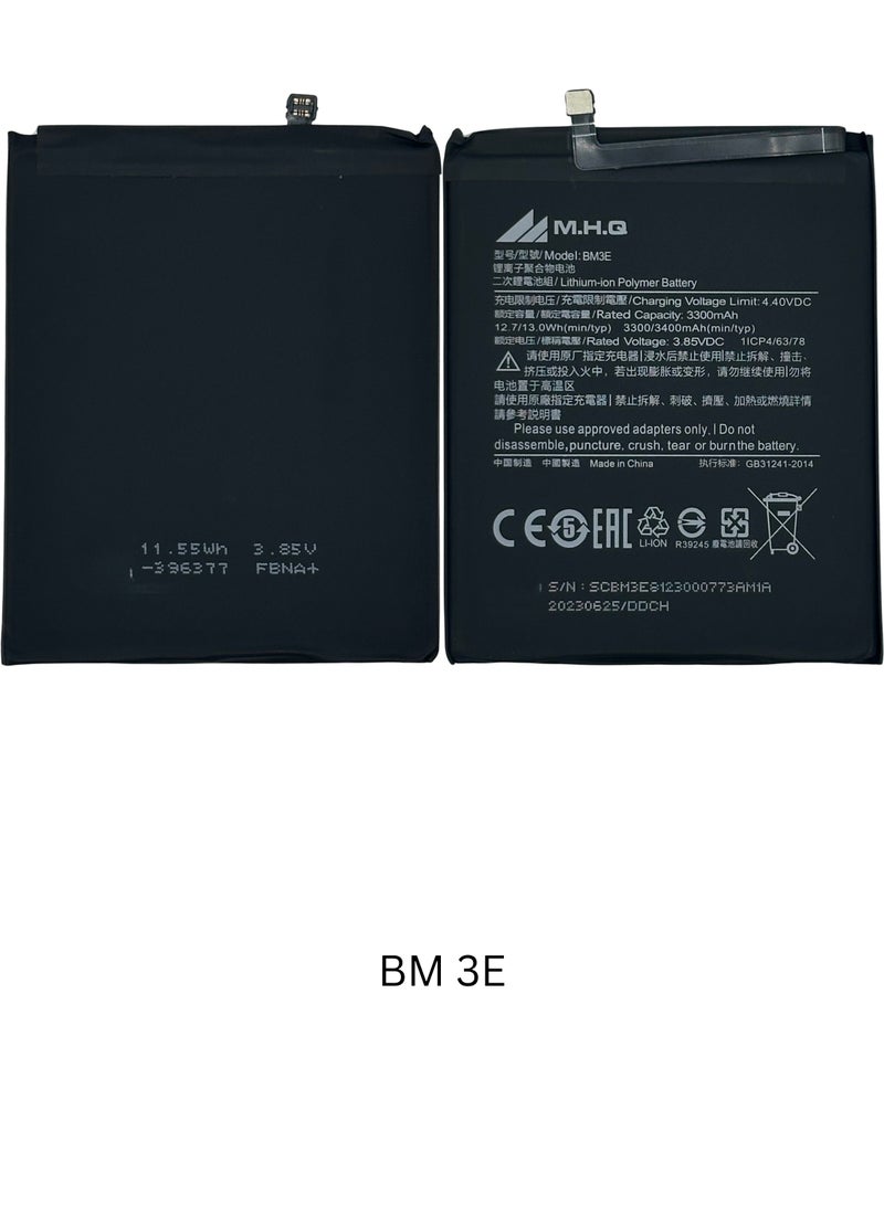 ام اتش كيو بطارية  BM3E Xiaomi Mi 8 (BM 3E) عالية الجودة - Image 3