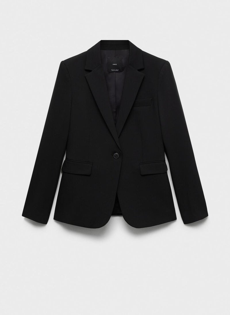 MANGO Fitted suit jacket - Image 5