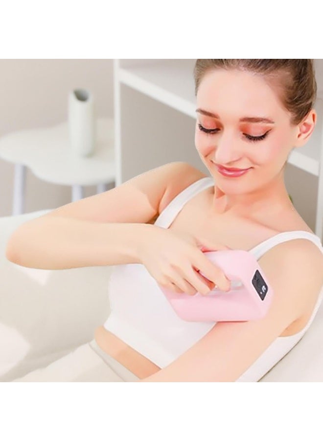 Generic Fascia Gun Massage Ring | Vibrating Yoga Hoop Shaker | Mini Neck & Shoulder Relaxation Device for Home Slimming & Body Shaping  - Image 2