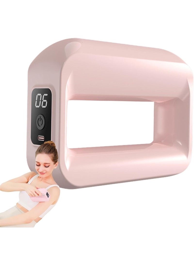 Generic Fascia Gun Massage Ring | Vibrating Yoga Hoop Shaker | Mini Neck & Shoulder Relaxation Device for Home Slimming & Body Shaping  - Image 1