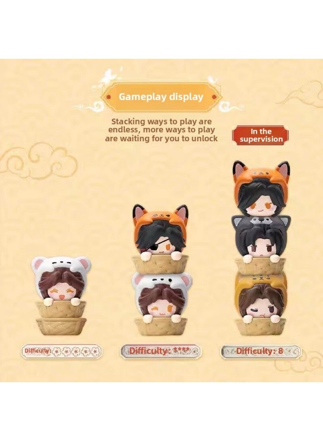 Loquat Modern Minimalist Blind Box Figurines Decorative Display Surprising Collectible Toys PVC Material Birthday Gifts For Friends-Color:-12 164 Adorable Pets And Overlapping Music-Dimensions:End Box - Image 3