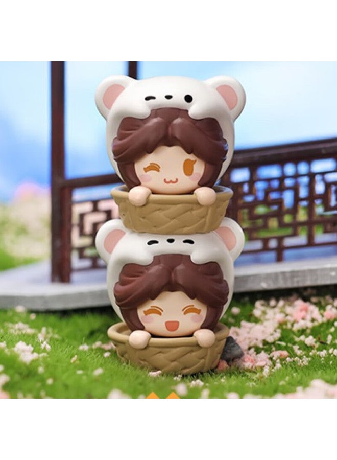 Loquat Modern Minimalist Blind Box Figurines Decorative Display Surprising Collectible Toys PVC Material Birthday Gifts For Friends-Color:-12 164 Adorable Pets And Overlapping Music-Dimensions:End Box - Image 5