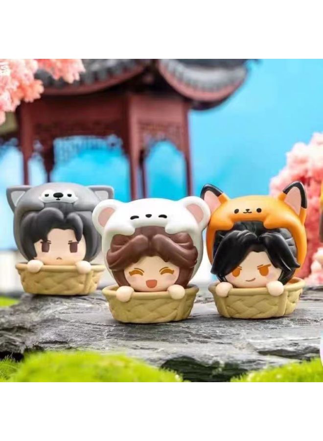 Loquat Modern Minimalist Blind Box Figurines Decorative Display Surprising Collectible Toys PVC Material Birthday Gifts For Friends-Color:-12 164 Adorable Pets And Overlapping Music-Dimensions:End Box - Image 4