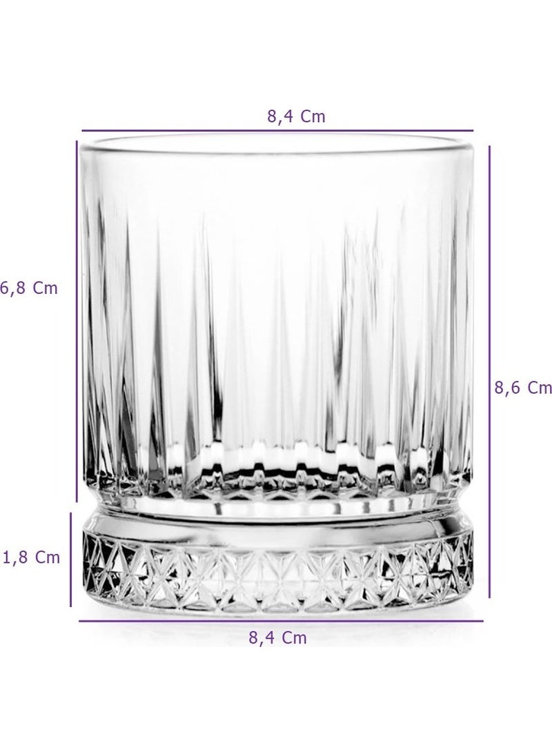 Paşabahçe Elysia Whiskey Serving Glass of 4 - 355 cc  - Image 3