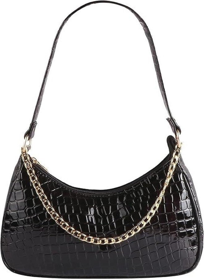 Dcozi Stylish PU Leather Shoulder bag | Sling bag | Handbag for Women and Girls (Black) - Image 1