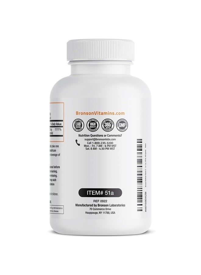 Bronson Buffered Vitamin C Powder Ascorbic Acid Buffered with Sodium Ascorbate Soluble Fine Crystals – Promotes Healthy Immune System and Cell Protection – Powerful Antioxidant - 1 Pound (16 Ounces) - Image 4