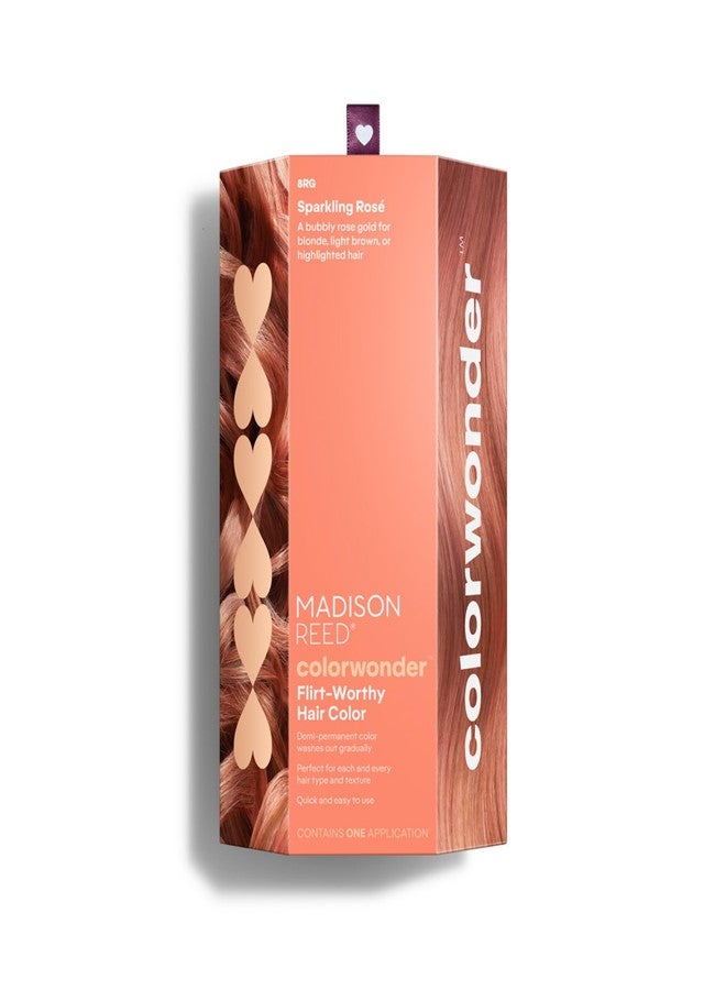 Madison Reed colorwonder Demi-Permanent Hair Color, Effortless At-Home Hair Dye, Ammonia-Free, Cruelty-Free, Sparkling Rosé (8RG Rose Gold), Pack of 1 - Image 1