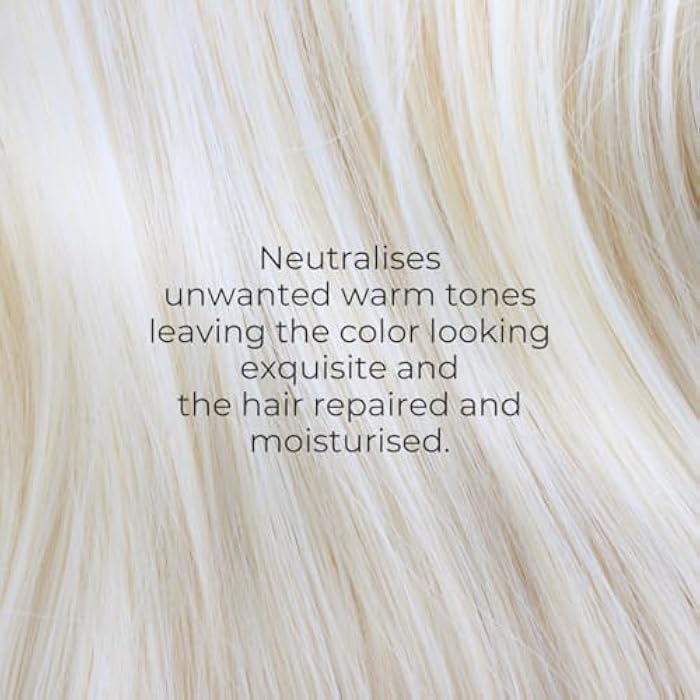 NIRVEL - Artic Blond Shampoo - Protective Shampoo for Blonde Bleached & Color-Treated Hair - Helps Neutralize Yellow Tones Maintains Cool Blonde Shade, Moisturizing & Strengthening Formula - 8.4 fl oz - Image 5