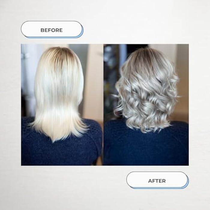 NIRVEL - Artic Blond Shampoo - Protective Shampoo for Blonde Bleached & Color-Treated Hair - Helps Neutralize Yellow Tones Maintains Cool Blonde Shade, Moisturizing & Strengthening Formula - 8.4 fl oz - Image 4