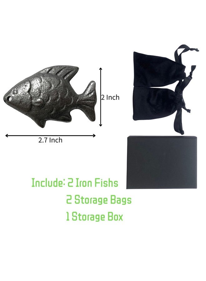 سمكة الحديد لنقص الحديد، 2 عبوات أدوات طهي آمنة من Ironfish لتقليل مخاطر نقص الحديد - Image 2