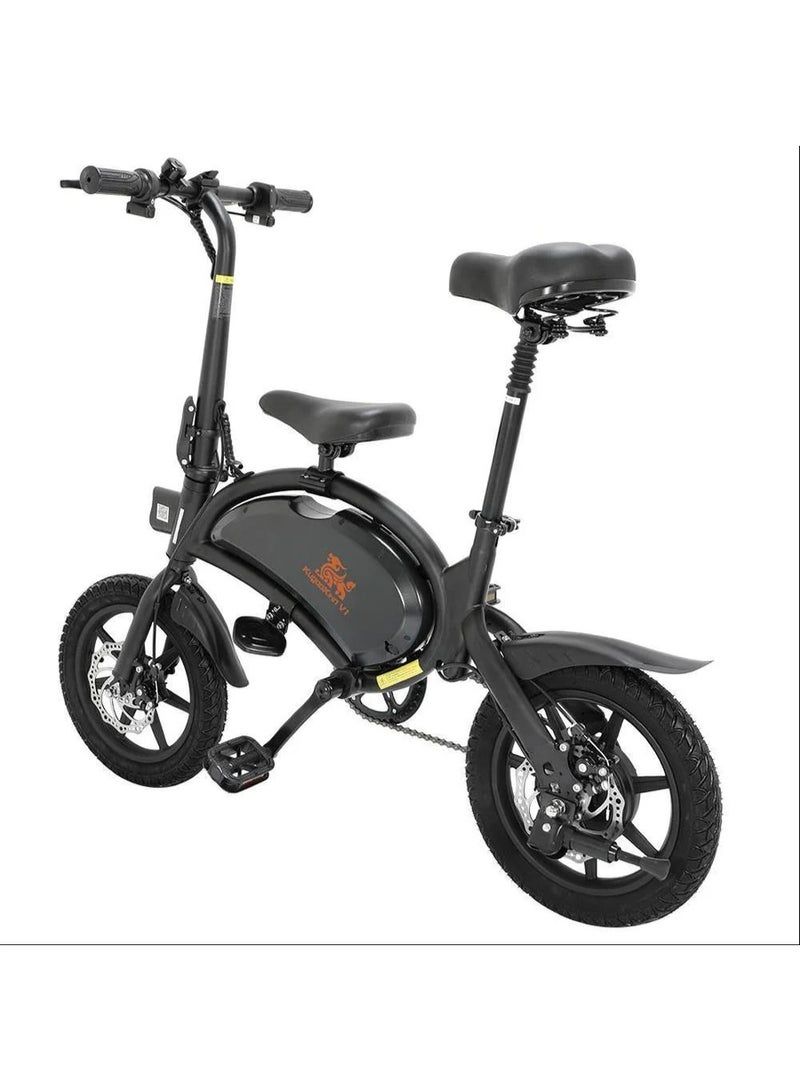 كوجو كيرين كوكو كيرين V1 دراجة كهربائية عالية السرعة 400 واط 48 فولت، سرعة قصوى 45 كم/س، مدى 25 كم، فرامل قرصية، شاشة LCD، دراجة مريحة للتنقل داخل المدينة، تصميم قابل للطي، هيكل خفيف الوزن من الألمنيوم 21 كجم، قدرة تحميل 100 كجم، تحكم سهل وبطارية طويلة العمر - Image 2