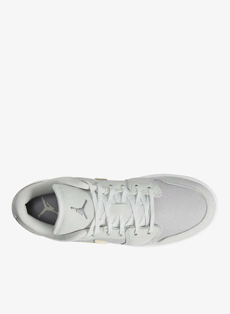 Jordan OFF WHITE/NEUTRAL GREY-SOFT PEARL Youth Air Jordan 1 Low Se Bg  | Best Price UAE
