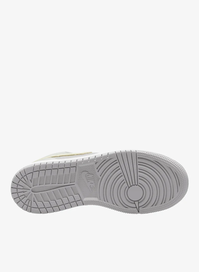 Jordan OFF WHITE/NEUTRAL GREY-SOFT PEARL Youth Air Jordan 1 Low Se Bg  | Best Price UAE