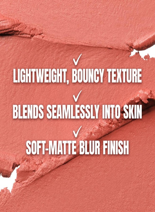 TFIT Fluffy Velvet Cushion Blush for Korean Dewy Glow | Buildable, Blendable Cream Texture | Mini Blush for Cheeks | Tar Pigment Free (B01 Charming Berry, 0.1 Oz | 4g) - Image 5